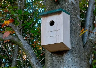 Nichoir personnalisé